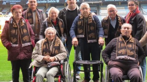 Taller Reminiscencia Emoción y recuerdos a ras de césped del Estadio Abanca Balaidos