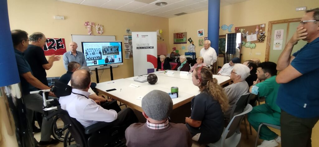 Visita Leyendas Albacete Balompie TALLER QUIRONSALUD ALCABALA ALBACETE