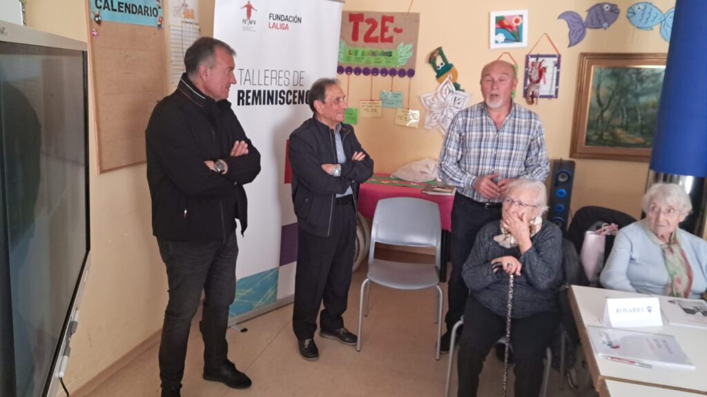 Visita Leyendas Albacete Balompie TALLER QUIRONSALUD ALCABALA ALBACETE