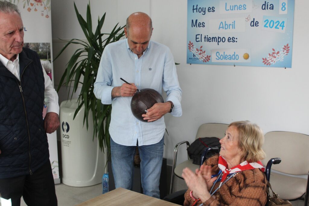 Visita Manu Sarabia TALLER BALLESOL BILBAO