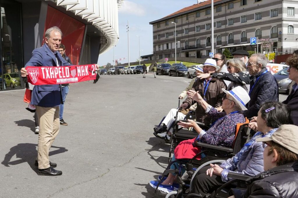 Visita Estadio San-Mames TALLER BALLESOL BILBAO y CONDE DE ARESTI