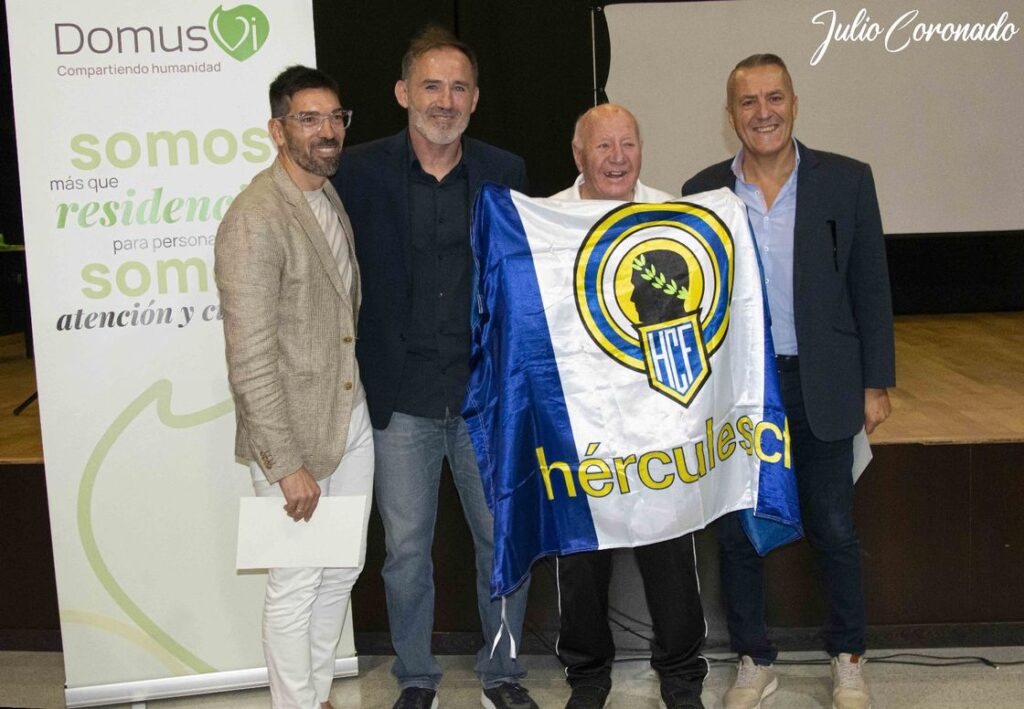 Premio DomusVi Babel Taller Reminiscencia FEAFV FUNDACION LALIGA Asociacion Veteranos Hercules CF