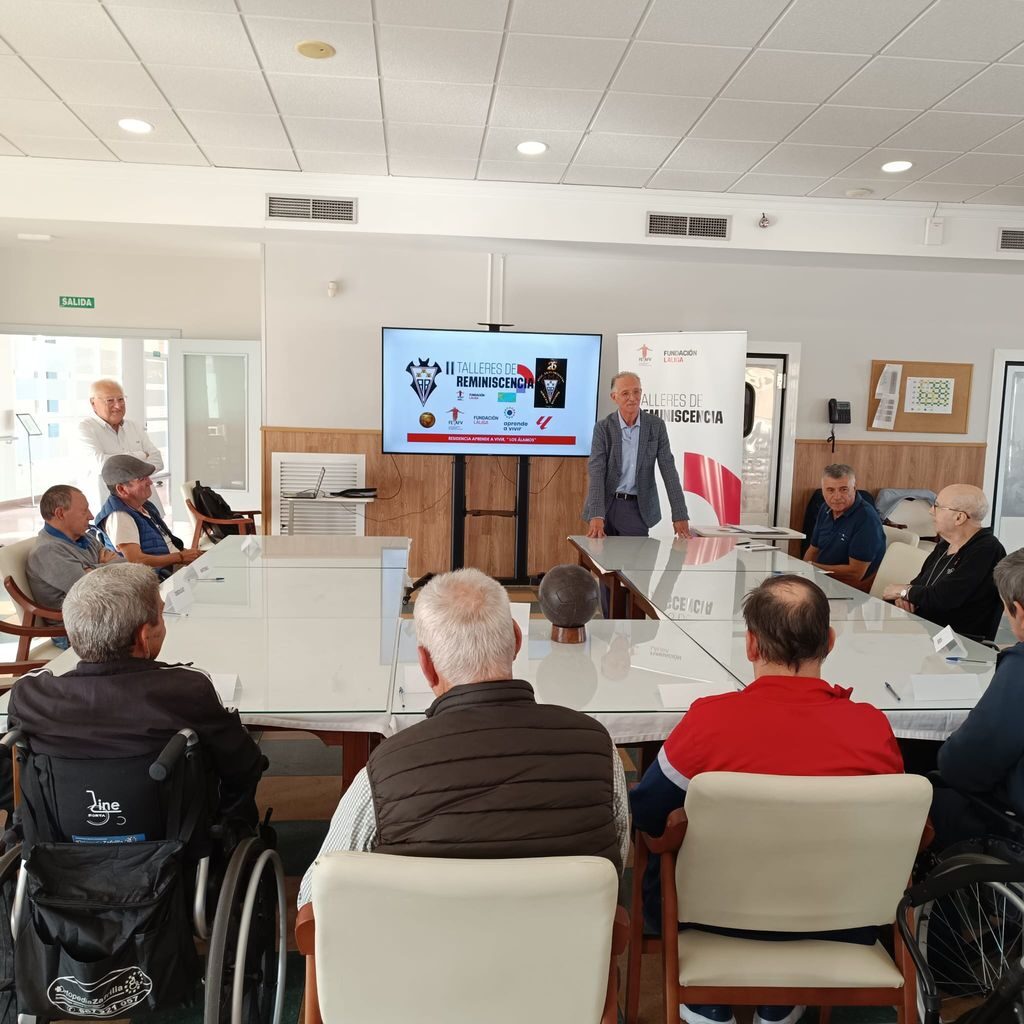 Talleres de Reminiscencia a través del fútbol