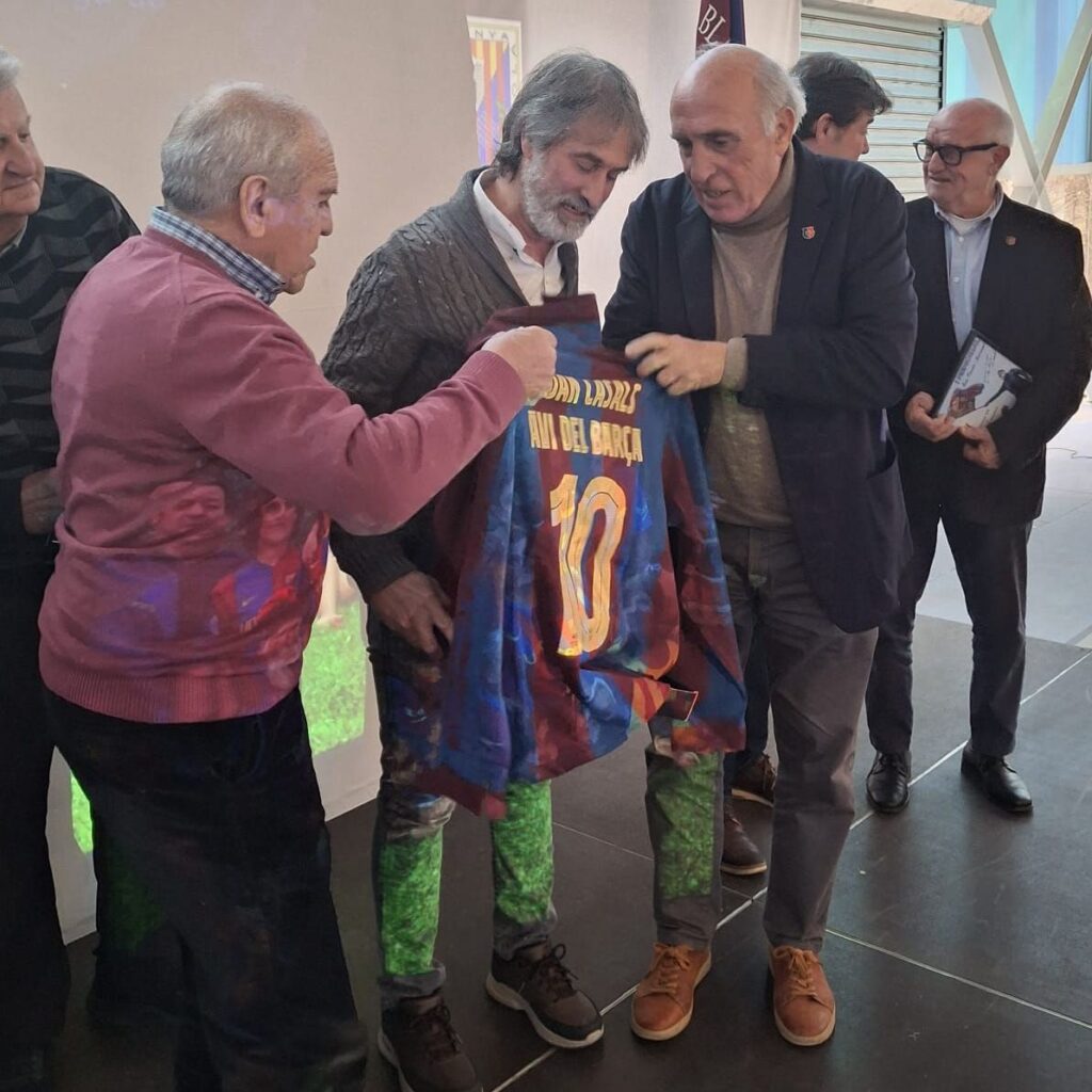 La Agrupació Jugadors del FC Barcelona homenajea “l’Avi del Barça”